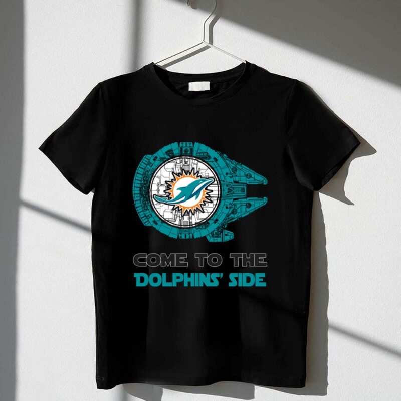Come To The Dolphins Side Star Wars Miami Dolphins 1 T Shirt.jpg