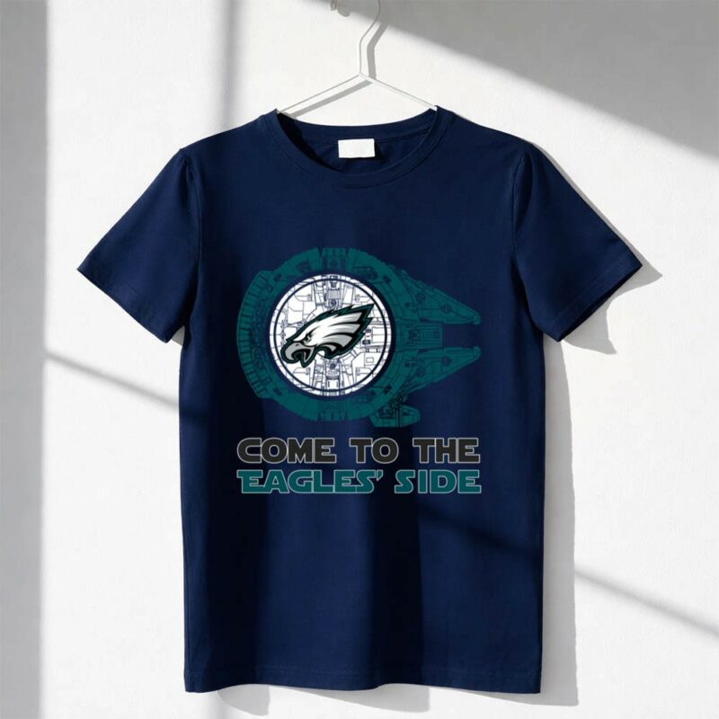 Come To The Eagles Side Star Wars X Philadelphia Eagles 1 T Shirt