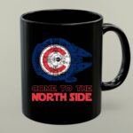 Come To The North Side Star Wars Millennium Falcon Chicago Cubs 1 mug.jpg