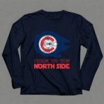 Come To The North Side Star Wars Millennium Falcon Chicago Cubs 9 Long Sleeves.jpg