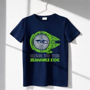 Come To The Seahawks Side Star Wars X Settle Seahawks Shirt