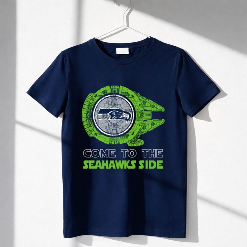 Come To The Seahawks Side Star Wars X Settle Seahawks 1 T Shirt