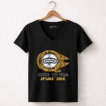 Come To The Spurs Side San Antonio Spurs 5 Womens V Neck.jpg