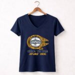 Come To The Spurs Side San Antonio Spurs 9 Womens V Neck.jpg