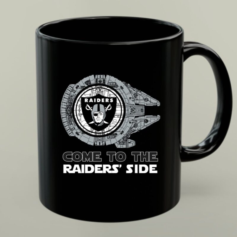 Come to the Las Vegas Raiders Side Star Wars Millennium Falcon 1 mug.jpg