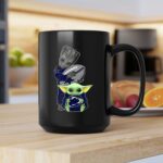 Cowboys Groot And Baby Yoda Football Team Collaboration 2 mug.jpg