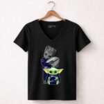 Cowboys-Groot-And-Baby-Yoda-Football-Team-Collaboration-5-Womens-V-Neck
