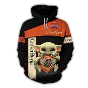 Crow Royal Baby Yoda Star Wars 3D Hoodie 1.jpg
