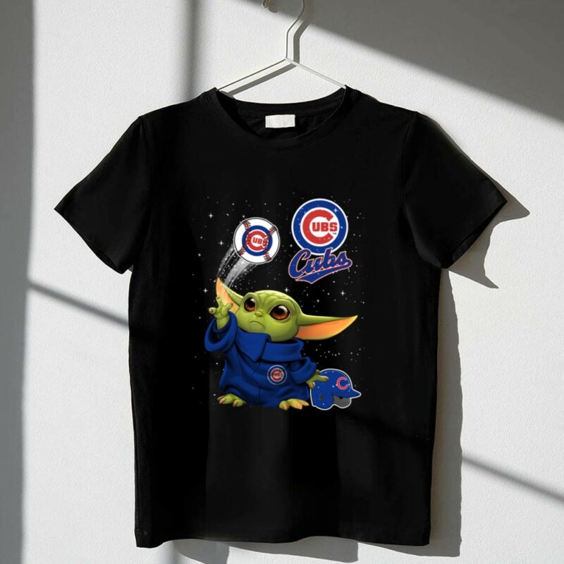 Cubs Baby Yoda Star Wars Chicago Baseball Magic 1 T Shirt.jpg
