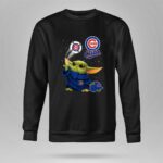 Cubs Baby Yoda Star Wars Chicago Baseball Magic 8 Sweatshirt.jpg