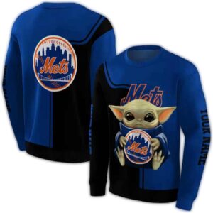 Custom Baby Yoda New York Mets All Over Print Sweatshirt 1.jpg