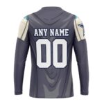 Custom Name Dallas Cowboys Mandalorian And Baby Yoda All over Print Sweatshirt 2.jpg
