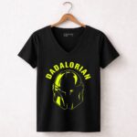 Dadalorian-Star-Wars-Mandalorian-Helmet-for-Dads-5-Womens-V-Neck