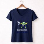 Dallas-Cowboys-Baby-Yoda-Blood-Type-Accident-Statement-9-Womens-V-Neck