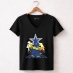 Dallas-Cowboys-Baby-Yoda-Super-Bowl-5-Womens-V-Neck