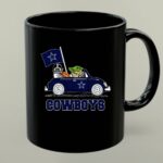 Dallas Cowboys Darth Vader Baby Yoda Driving Star Wars Cowboys Car 1 mug.jpg