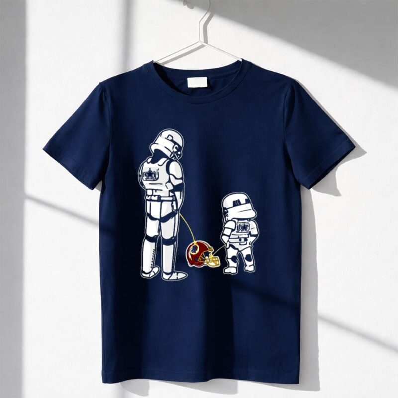 Dallas Cowboys Father Child Stormtroopers Piss On You 1 T Shirt