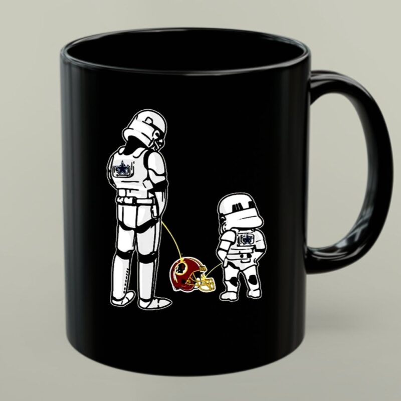 Dallas Cowboys Father Child Stormtroopers Piss On You 1 mug.jpg