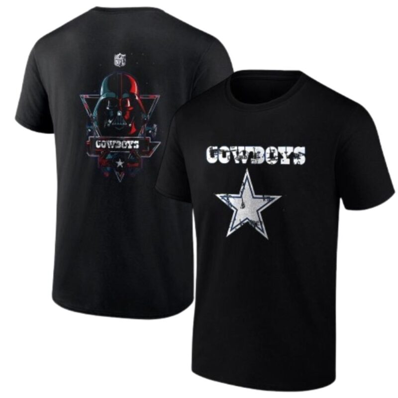 Dallas Cowboys x Star Wars Darth Vaders All Over Print T Shirt 1.jpg