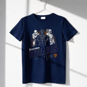 Darth Vader Boba Bett And Stormtroopers Chicago Bears Shirt