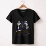 Darth Vader Boba Fett and Stormtroopers Baltimore Ravens 5 Womens V Neck.jpg