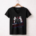 Darth Vader Boba Fett and Stormtroopers Buffalo Bills 5 Womens V Neck.jpg