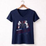 Darth Vader Boba Fett and Stormtroopers Buffalo Bills 9 Womens V Neck.jpg