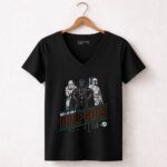 Darth Vader Boba Fett and Stormtroopers Miami Dolphins Star Wars Empire 5 Womens V Neck.jpg