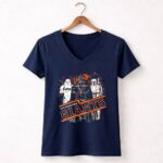 Darth Vader Boba Fett and Stormtroopers San Francisco Giants 9 Womens V Neck.jpg