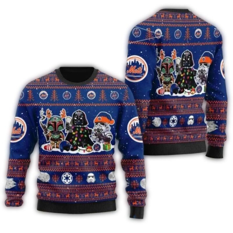 Darth Vader Boba Fett and Stormtroopers Star Wars Christmas Characters Ugly Sweater 1.jpg