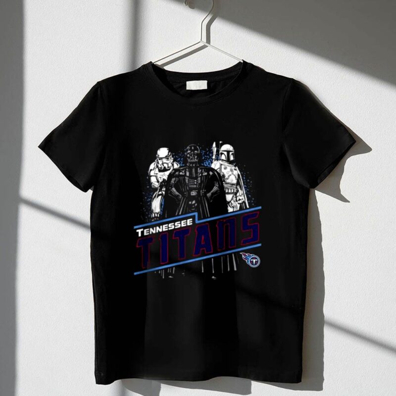 Darth Vader Boba Fett and Stormtroopers Tennessee Titans 1 T Shirt.jpg
