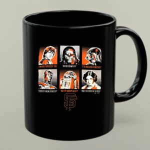 Darth Vader Chewbacca Leia Organa R2D2 San Francisco Giants 1 mug.jpg