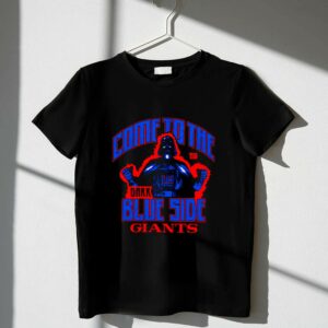 Darth Vader Come To The Dark Blue Side New York Giants Star Wars Shirt