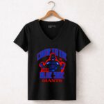Darth-Vader-Come-To-The-Dark-Blue-Side-New-York-Giants-Star-Wars-5-Womens-V-Neck
