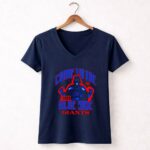 Darth-Vader-Come-To-The-Dark-Blue-Side-New-York-Giants-Star-Wars-9-Womens-V-Neck