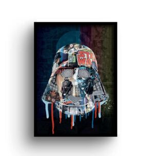 Darth Vader Face Character Star Wars Wall Art 1.jpg