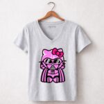 Darth Vader Hello Kitty Star Wars 9 Womens V Neck.jpg