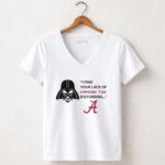 Darth Vader I Find Your Lack Of Crimson Tide Disturbing 5 Womens V Neck.jpg