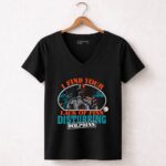 Darth Vader I Find Your Lack Of Fins Disturbing Dolphins 5 Womens V Neck.jpg