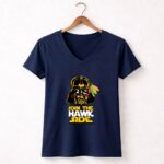 Darth Vader Join The Hawk Side Chicago Blackhawks 9 Womens V Neck.jpg