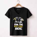 Darth Vader Join The Ravens Side 5 Womens V Neck.jpg
