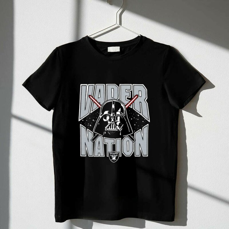 Darth Vader Nation Las Vegas Raiders Lightsaber 1 T Shirt