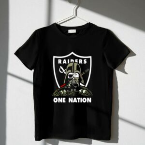 Darth Vader Oakland Raiders One Nation Star Wars Shirt