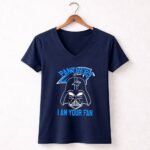 Darth Vader Panthers I Am Your Fan 9 Womens V Neck.jpg