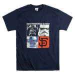 Darth Vader R2D2 and Stormtroopers San Francisco Giants 9 T Shirt.jpg