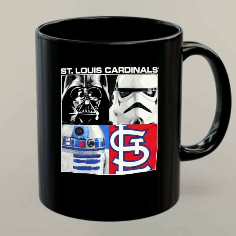 Darth Vader R2D2 and Stormtroopers St Louis Cardinals 1 mug.jpg