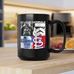 Darth Vader R2D2 and Stormtroopers St Louis Cardinals 2 mug.jpg