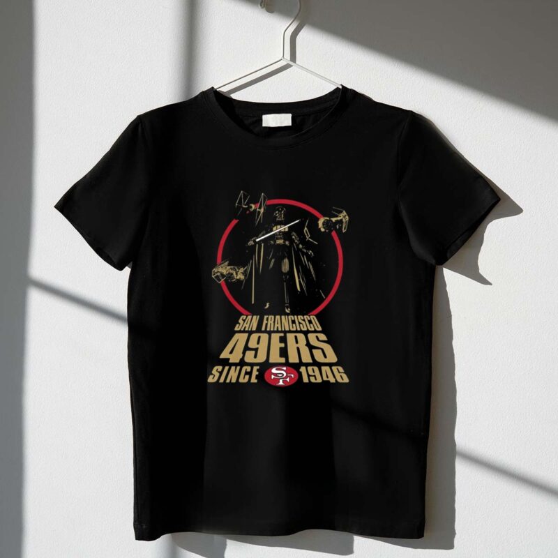 Darth Vader Star Wars San Francisco 49ers 1 T Shirt