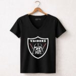 Darth-Vader-Vaiders-Lightsaber-Star-Wars-Logo-Las-Vegas-Raiders-5-Womens-V-Neck