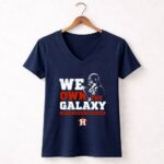 Darth Vader We Own The Galaxy World Series Champions Houston Astros 9 Womens V Neck.jpg
